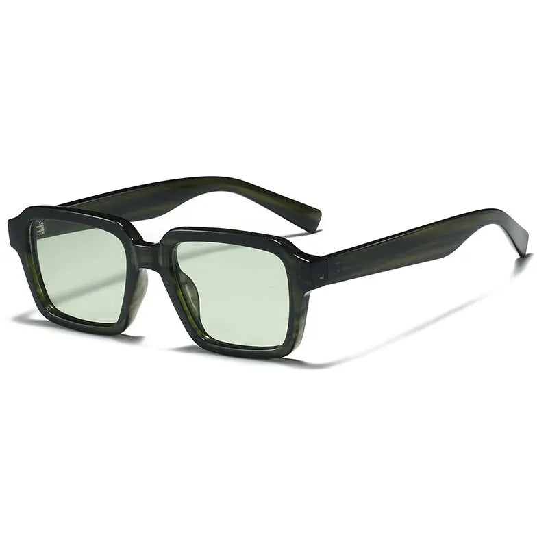 Clean-Line Square Frame Sunglasses
