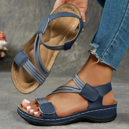 Nadia | Dual Strap Casual Sandals for Women