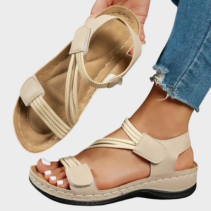 Nadia | Dual Strap Casual Sandals for Women