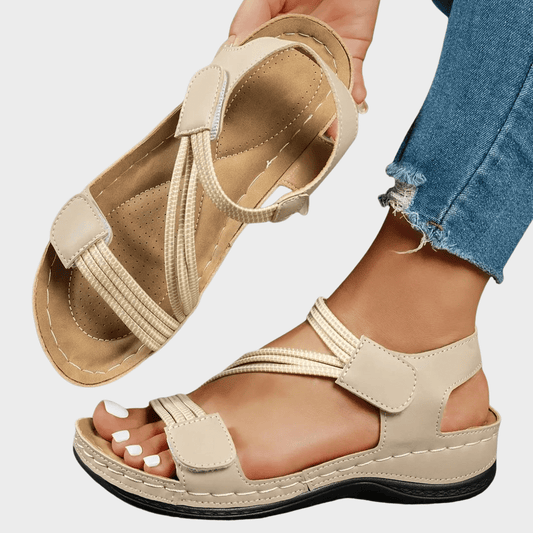 Nadia | Dual Strap Casual Sandals for Women