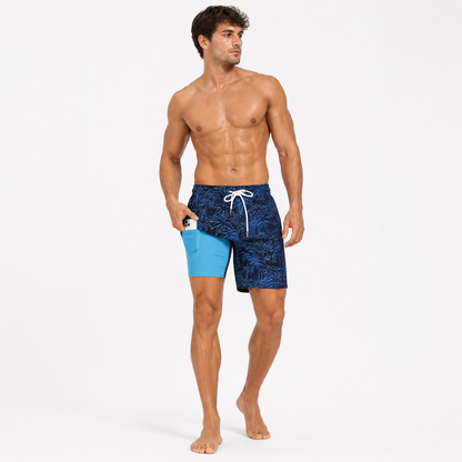 Colt | Men's Tropical Print Swim Shorts