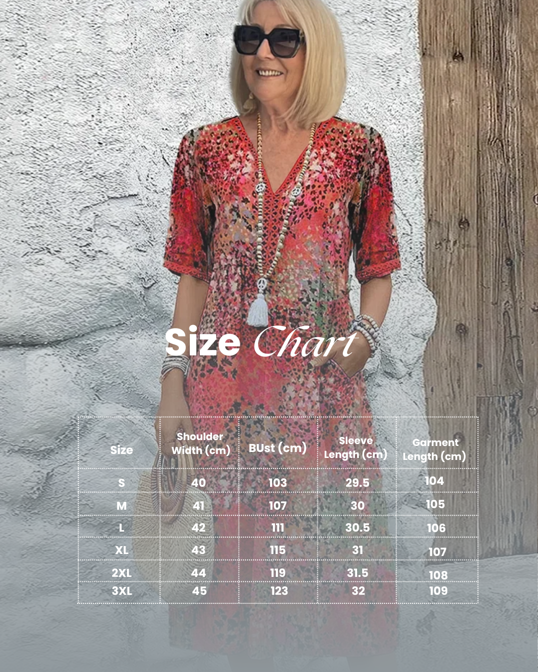 Tess | Floral V-Neck Cotton Shift Sun Dress