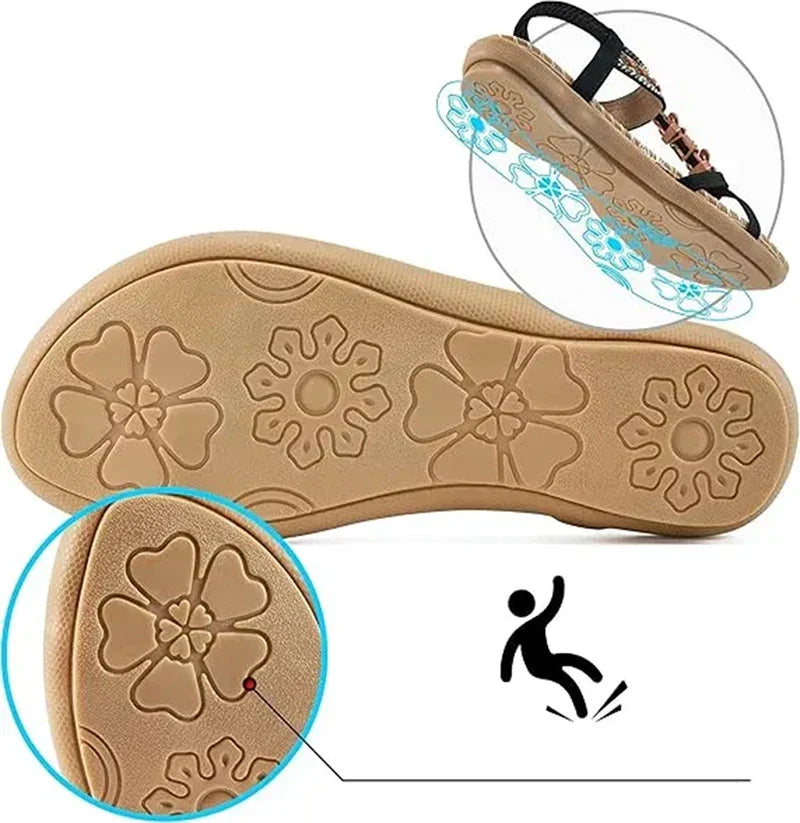 Colella | Floral Orthopedic Sandals