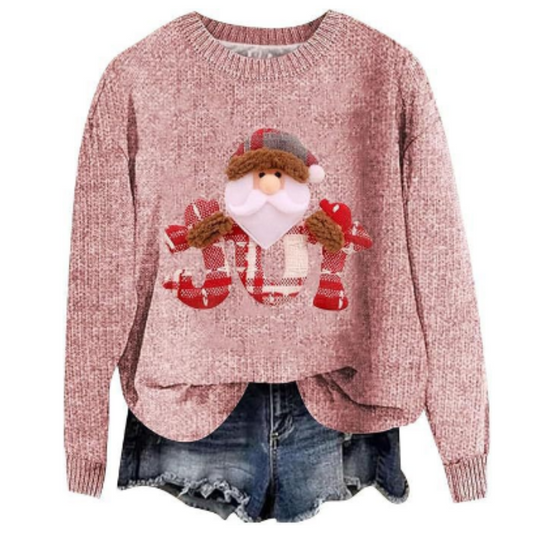 Eira | Christmas Jumper Soft Knit Round Neck