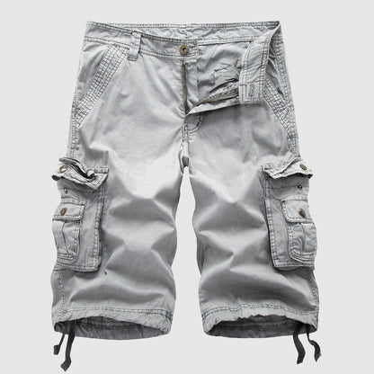 Roy | Durable Cargo Shorts for Men - Knee-Length Casual Wear