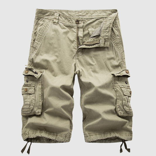 Roy | Durable Cargo Shorts for Men - Knee-Length Casual Wear