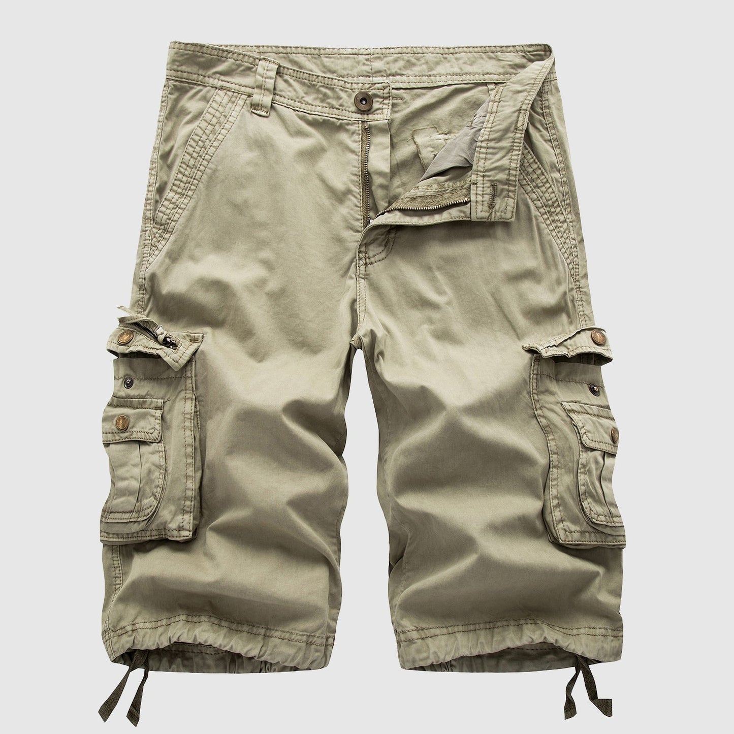 Roy | Durable Cargo Shorts for Men - Knee-Length Casual Wear