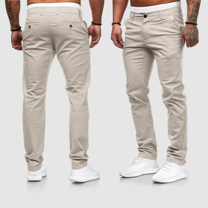 Gus | Men's Casual Slim Fit Straight Leg Pants