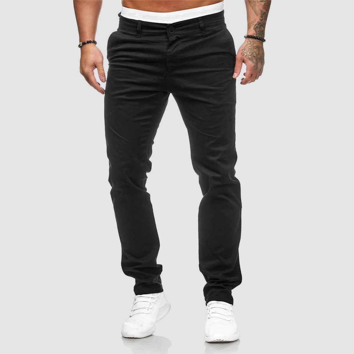 Gus | Men's Casual Slim Fit Straight Leg Pants