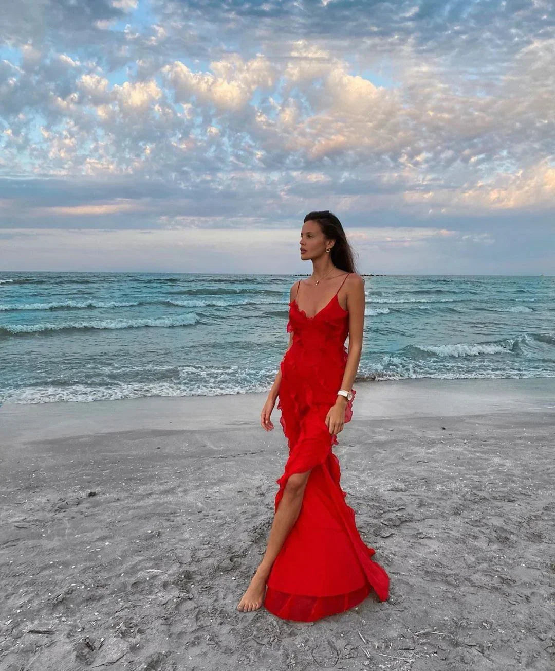 Margaux | Women's Off-Shoulder Backless Maxi Dress