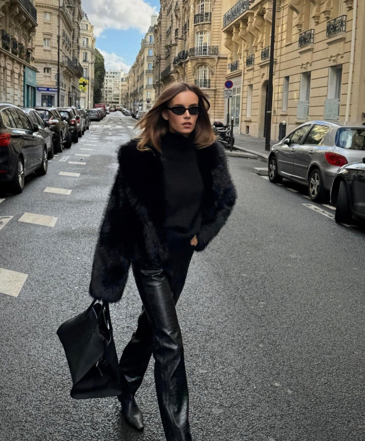 Miles | Women's Oversized Faux Fur Coat