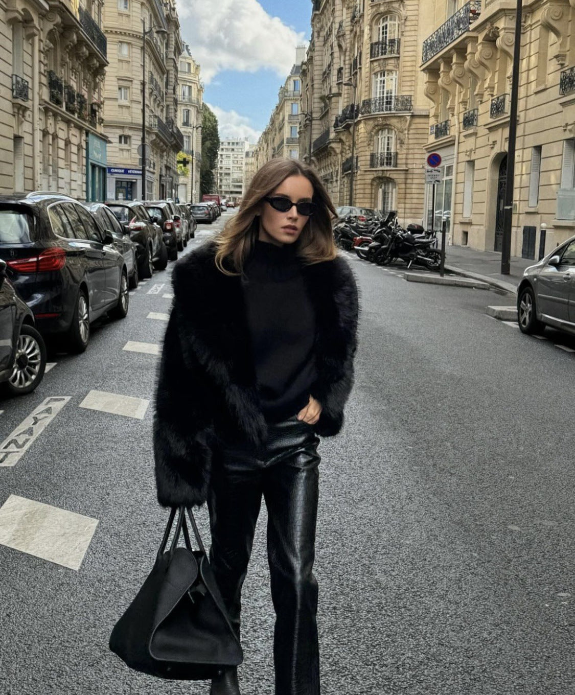 Miles | Women's Oversized Faux Fur Coat