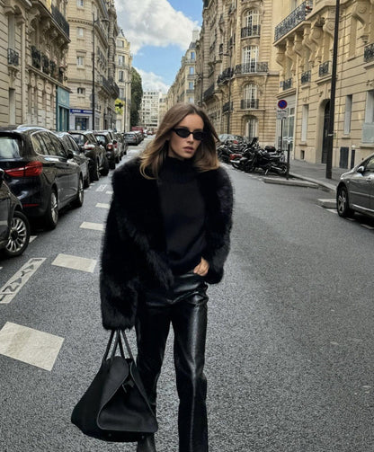 Miles | Women's Oversized Faux Fur Coat