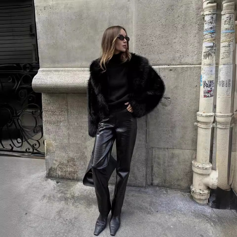 Miles | Women's Oversized Faux Fur Coat