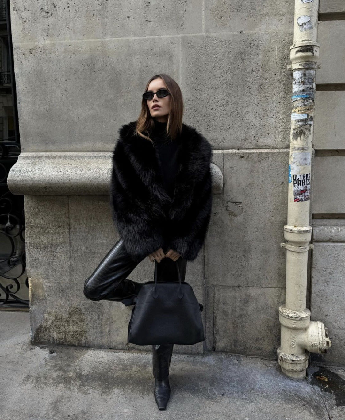 Miles | Women's Oversized Faux Fur Coat
