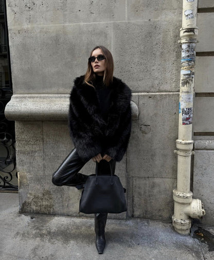 Miles | Women's Oversized Faux Fur Coat