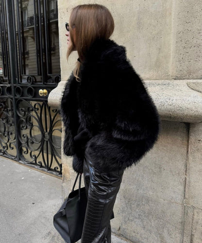 Miles | Women's Oversized Faux Fur Coat