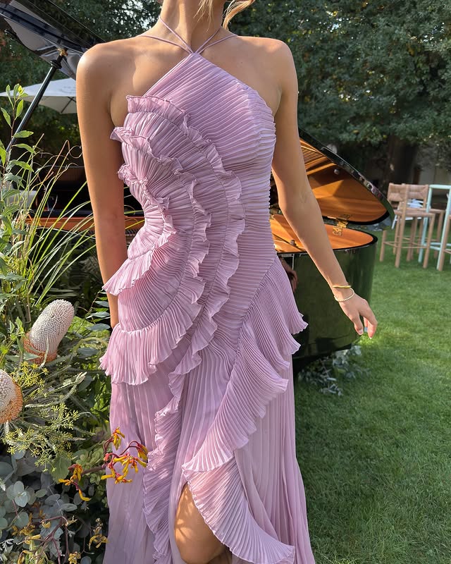 Emma | Women's Tiered Ruffle Maxi Dress