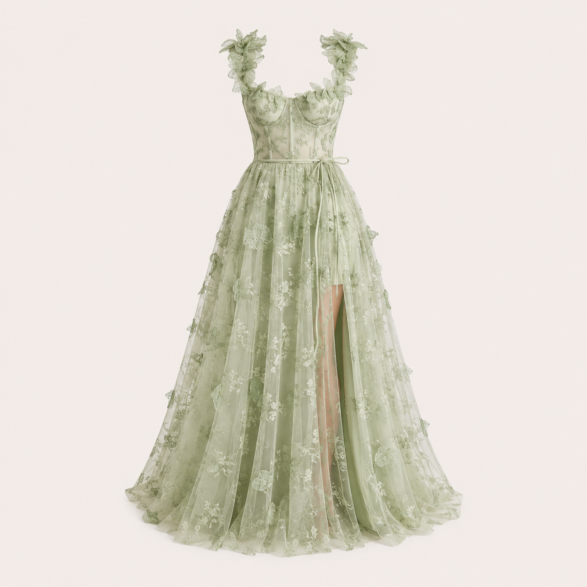 Floral Formal Maxi Dress For Women