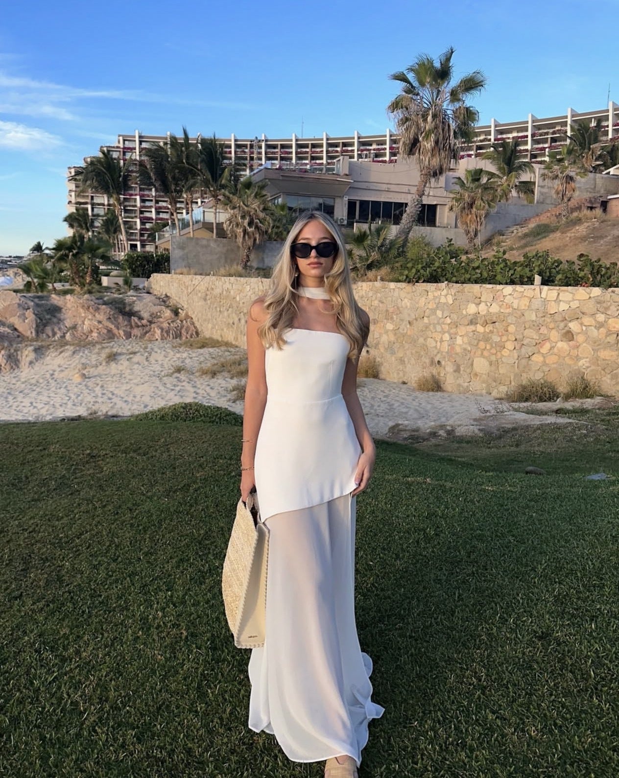 Valerie | Women's Strapless Asymmetric Maxi Dress