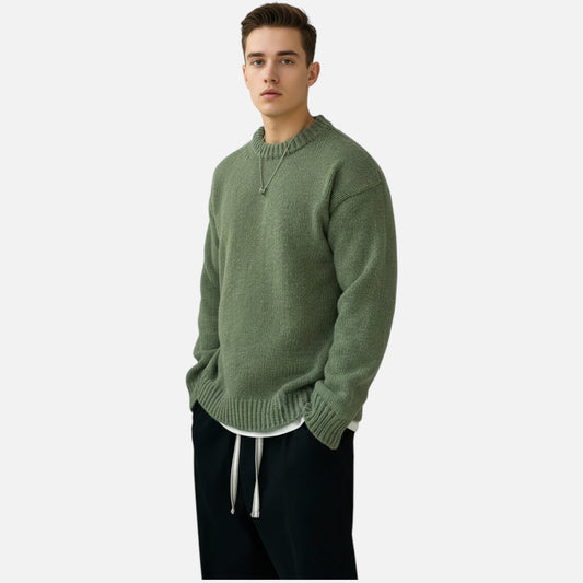 Luca | Relaxed Knit Sweater For Men