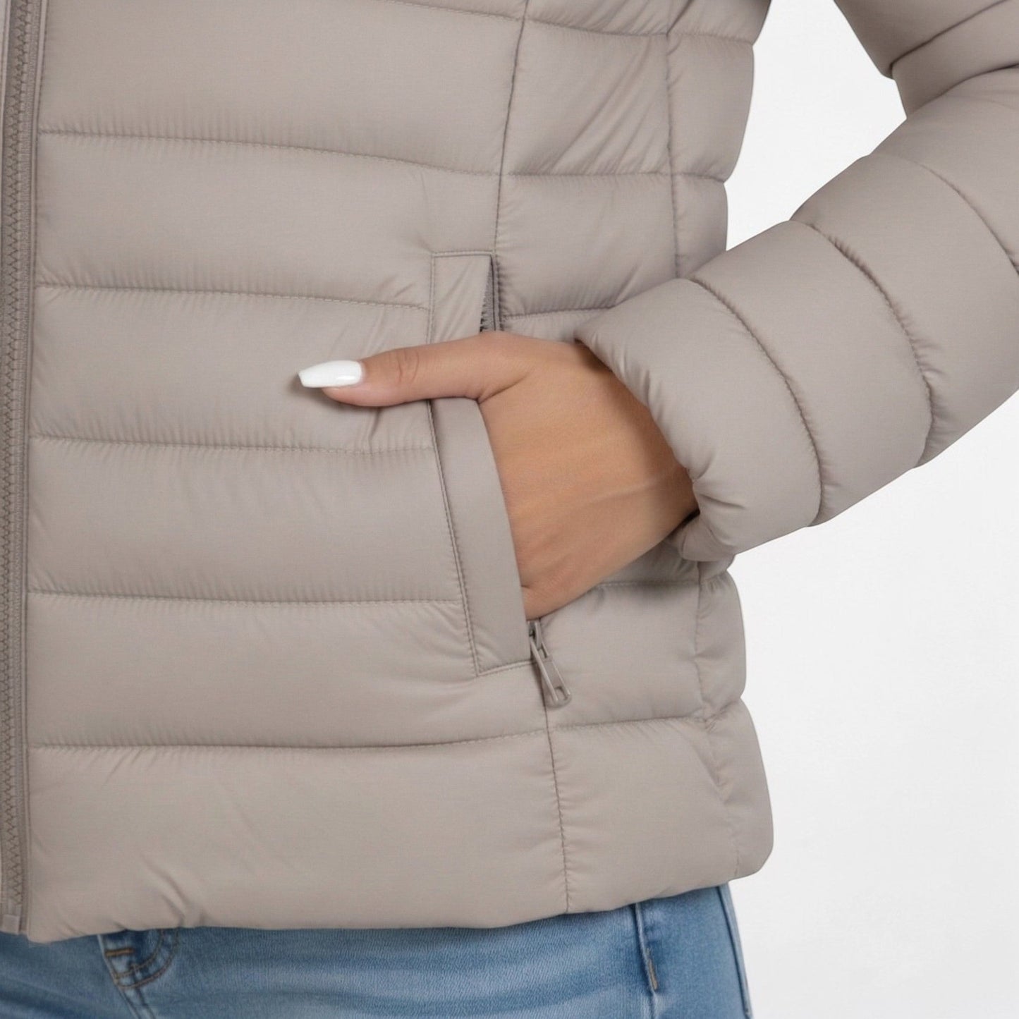 Isabella Moreau | Women's Lightweight Quilted Winter Jacket