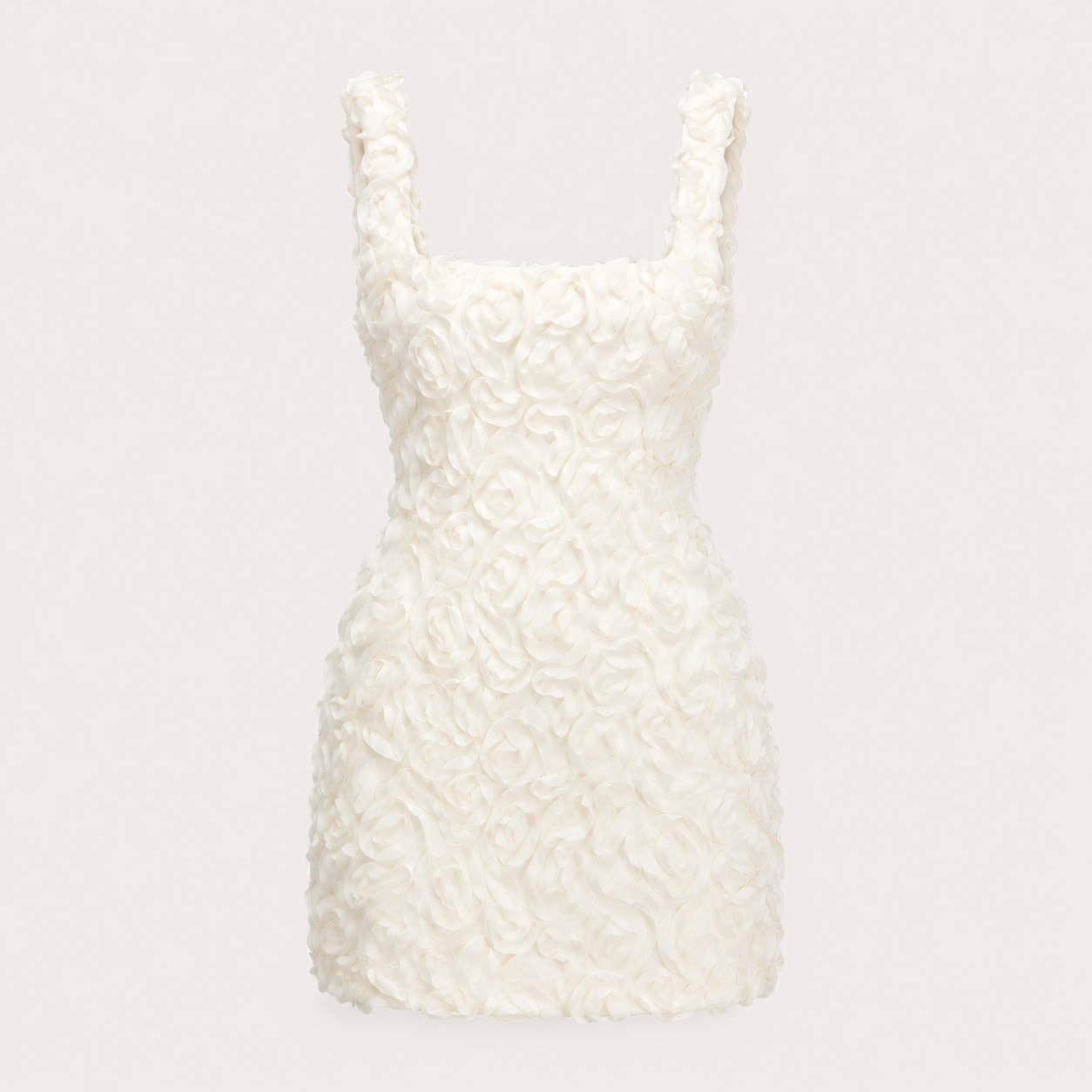 Floral Textured Cocktail Dress For Women