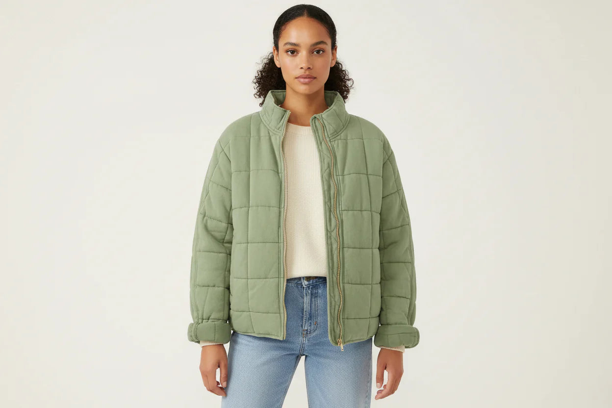 Quinn | Women's Quilted Warm Winter Jacket