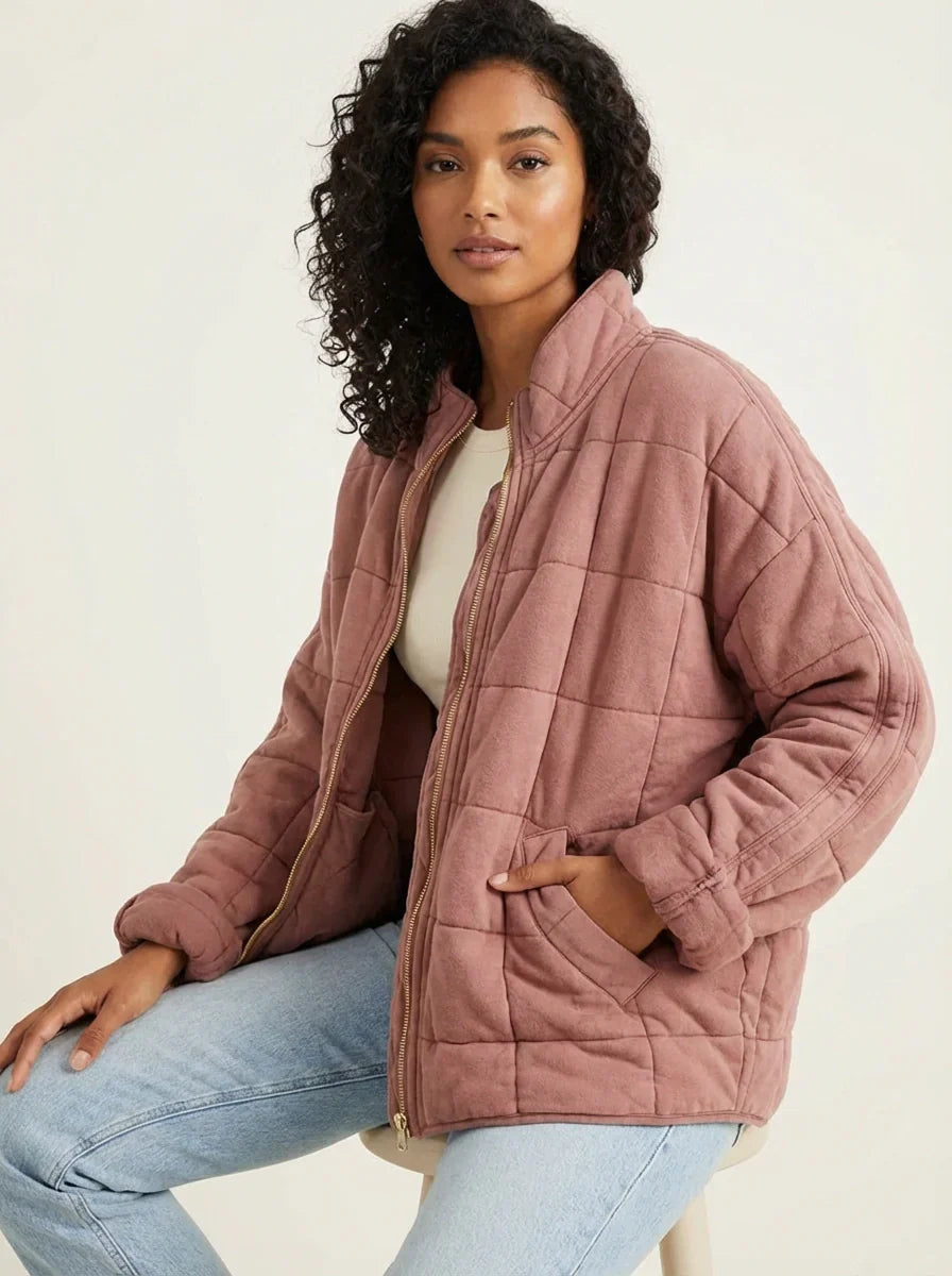 Quinn | Women's Quilted Warm Winter Jacket