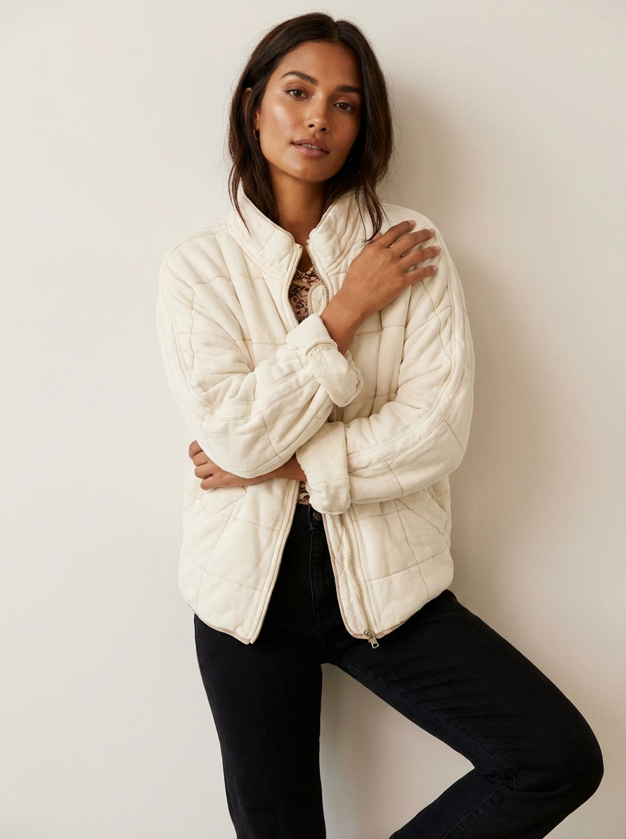 Quinn | Women's Quilted Warm Winter Jacket