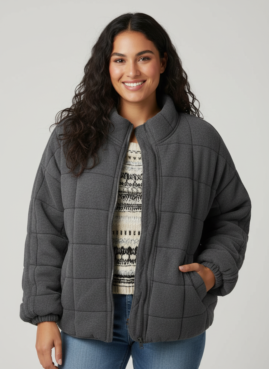 Quinn | Women's Quilted Warm Winter Jacket