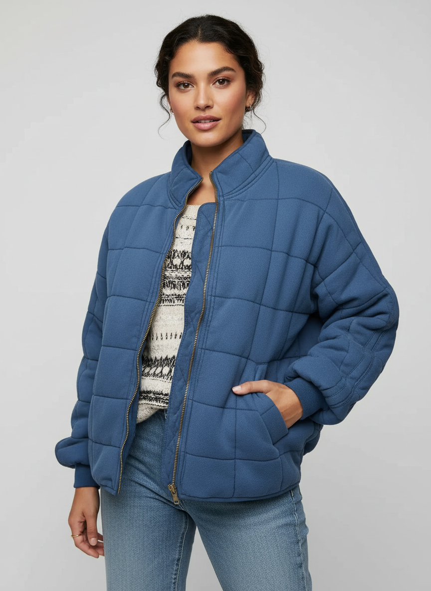 Quinn | Women's Quilted Warm Winter Jacket