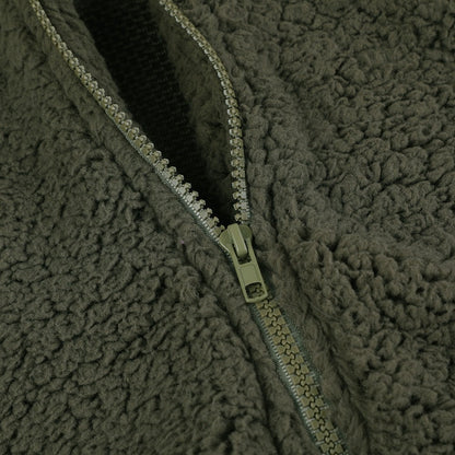 Ellen | Women's Hooded Open Front Teddy Jacket