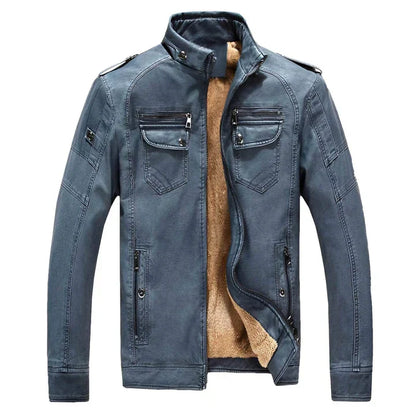 Darren | Men's Slim Fit Biker Jacket