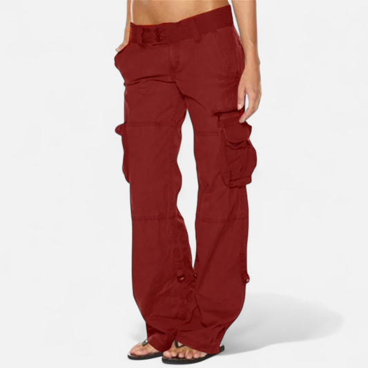Layla | Women’s Cotton Cargo Pants