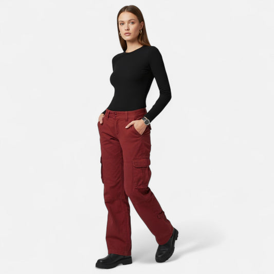Layla | Women’s Cotton Cargo Pants