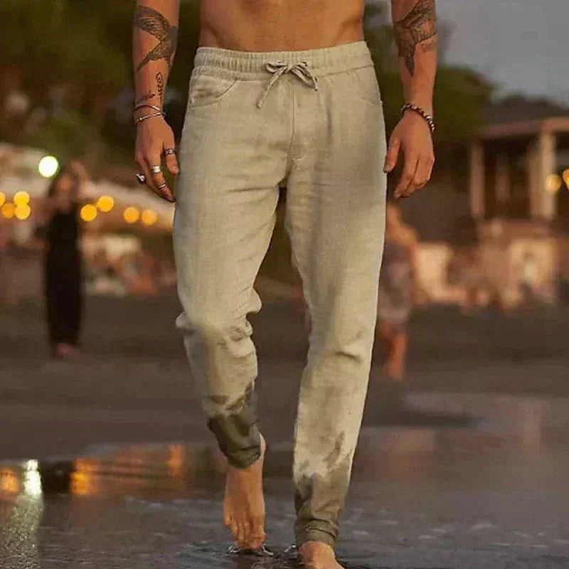 Michael | Men's Premium Linen Pants