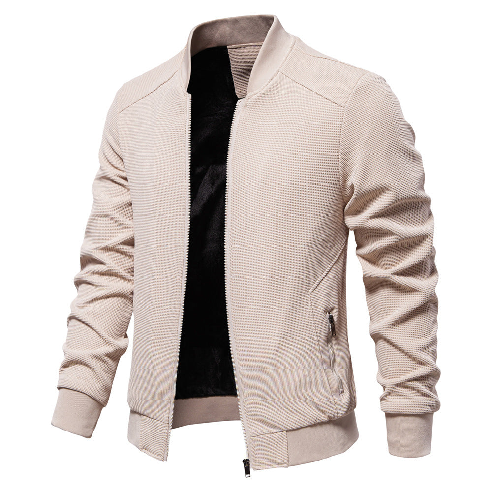 Brad | Men's Zip-Up Bomber Jacket