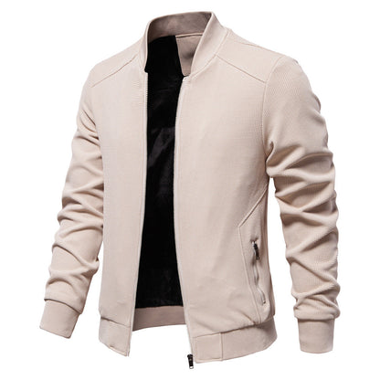 Brad | Men's Zip-Up Bomber Jacket