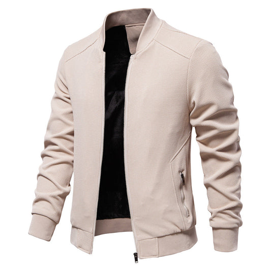 Brad | Men's Zip-Up Bomber Jacket