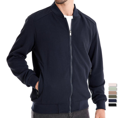 Brad | Men's Zip-Up Bomber Jacket
