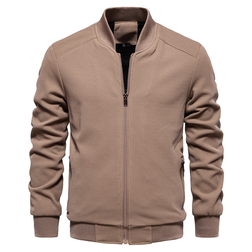 Brad | Men's Zip-Up Bomber Jacket