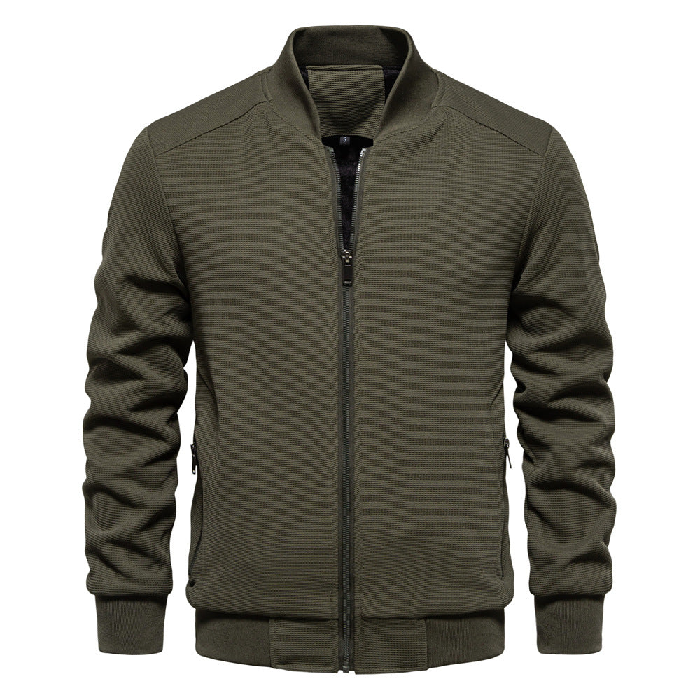 Brad | Men's Zip-Up Bomber Jacket