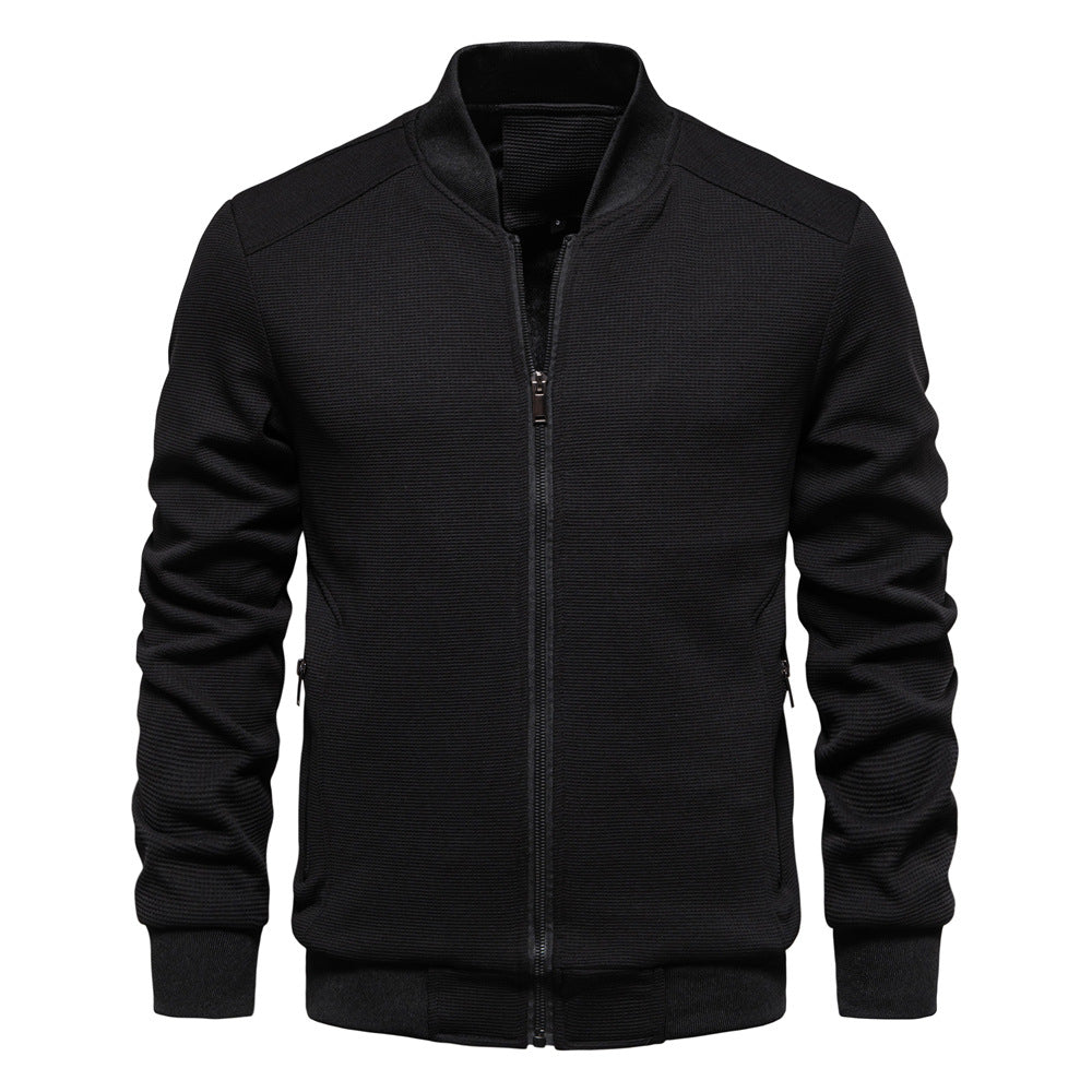 Brad | Men's Zip-Up Bomber Jacket