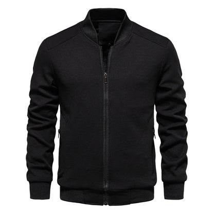 Brad | Men's Zip-Up Bomber Jacket