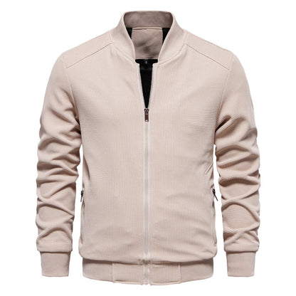 Brad | Men's Zip-Up Bomber Jacket