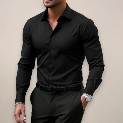 Nico | Men's Classic Collar Long-Sleeve Button Dress Shirt