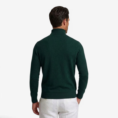 Tristan | Slim Fit Turtleneck Knit Jumper True to Size