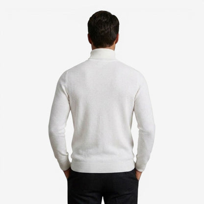 Tristan | Slim Fit Turtleneck Knit Jumper True to Size