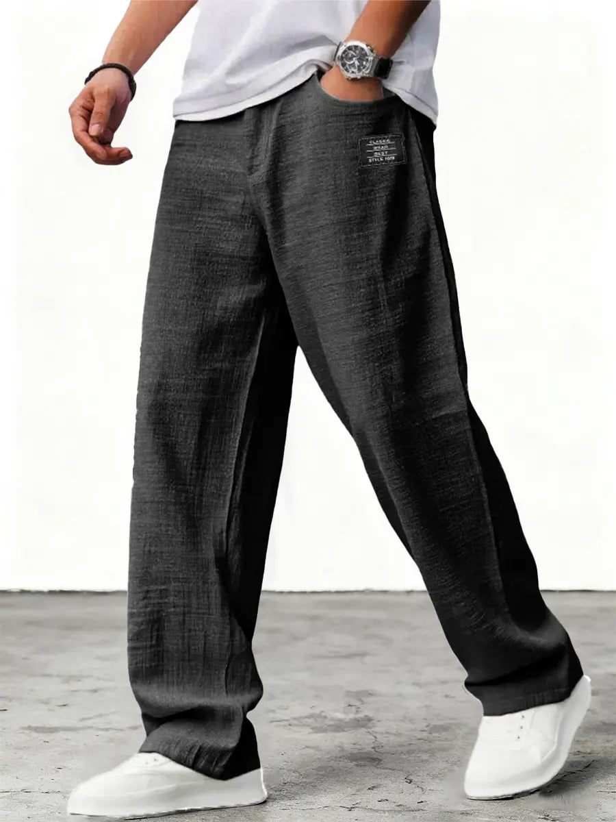 Kirra | Wide-Leg Linen Trousers